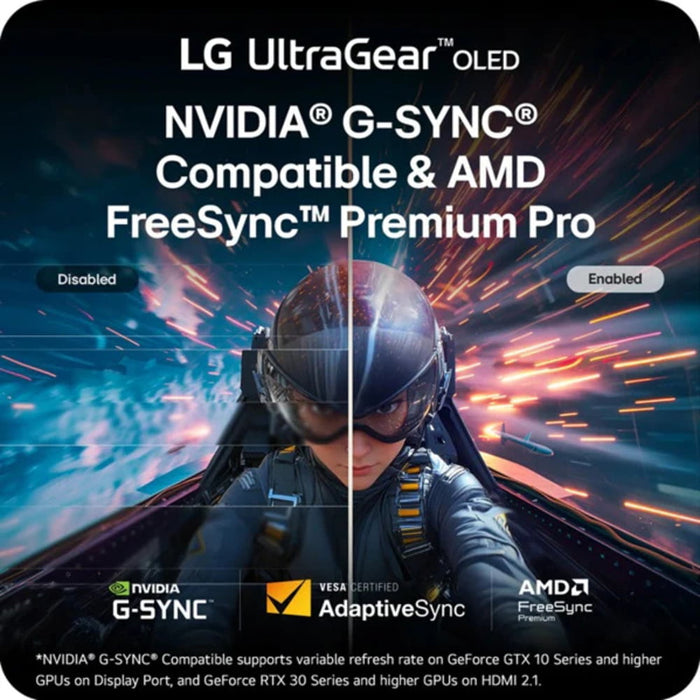 LG UltraGear 27GX790A-B 27" Dual Mode OLED QHD 540Hz / HD 720Hz Gaming Monitor - Factory Refurbished