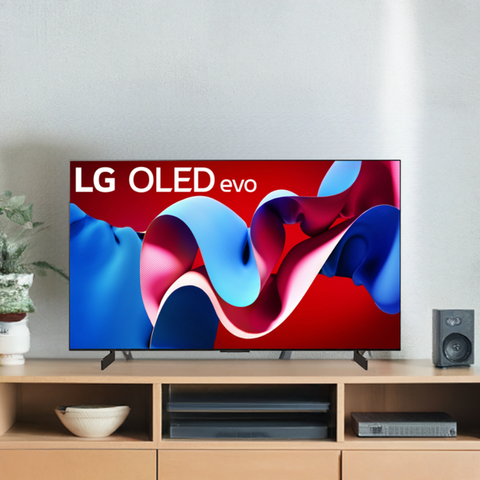 LG OLED42C4PUA 42" 4K UHD HDR OLED Evo webOS Smart TV- 2024