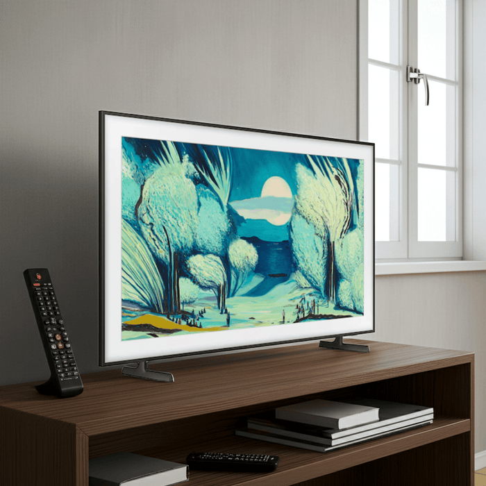 Samsung QN43LS03FAFXZC 43″ The Frame QLED 4K Art Mode Smart TV – 2025 (Wall Mount Included)