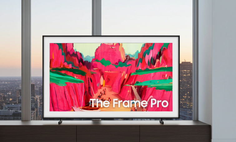 Samsung QN75LS03FWFXZC The Frame Pro 75" LS03FW Series 4K UHD HDR Neo QLED Tizen Smart TV - 2025