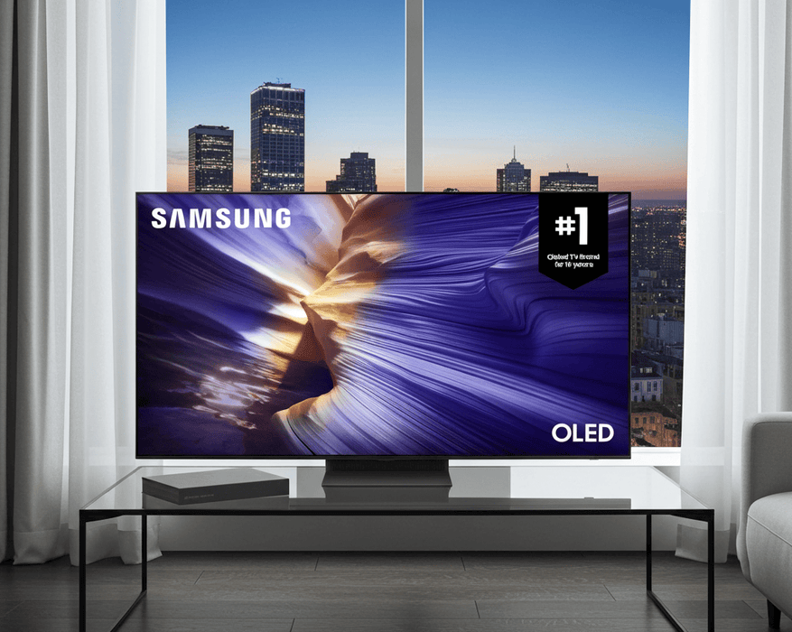 Samsung QN55S90FAFXZC 55" S90F 4K UHD HDR OLED Vision AI Smart TV - 2025