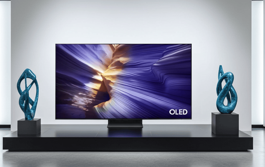 Samsung QN77S90FAFXZC 77" S90F 4K UHD HDR OLED Vision AI Smart TV - 2025