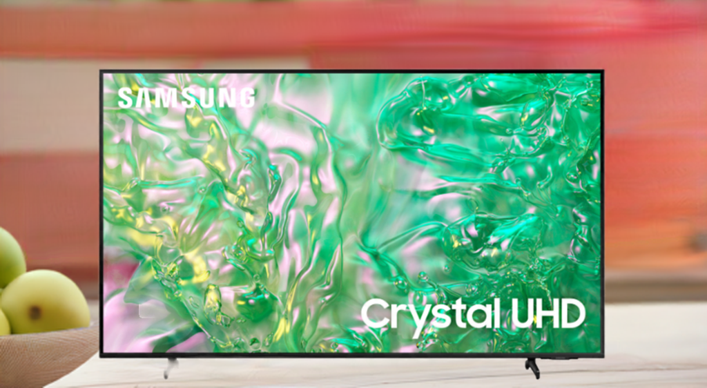 Samsung UN55DU8000FXZC 55" 4K Crystal UHD Tizen OS Smart TV - 2024