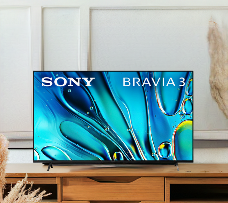 Sony K-65S30 Bravia 3 65" 4K HDR LED Smart Google TV - 2024