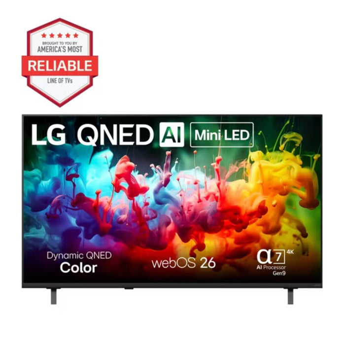LG QNED AI Mini LED QNED75B 55QNED75BUA 55" 4K UHD Smart TV - Factory Refurbished