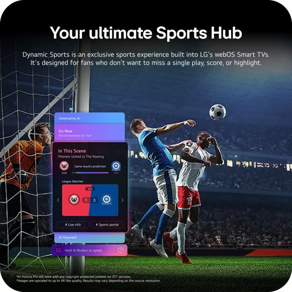 LG 55QNED7SBUA 55" QNED7SB 4K Mini LED Smart TV – α7 AI Processor webOS 26 - Factory Refurbished