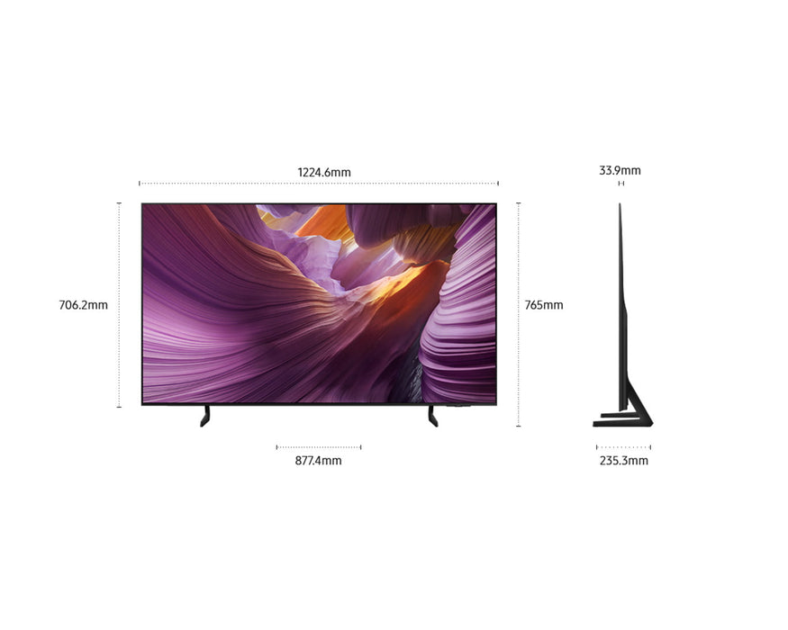 Samsung QN55S85FAFXZC S85F 55" OLED 4K Vision AI Smart TV