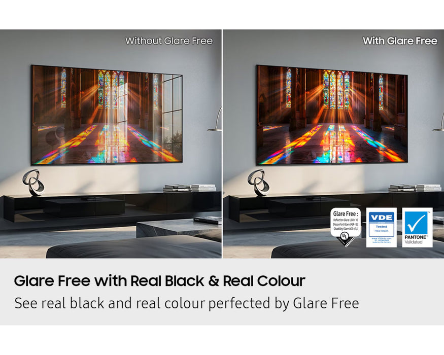 Samsung 65" OLED S90H 4K Vision AI Smart TV – OLED HDR+ NQ4 AI Gen3 Processor, Tizen OS - Factory Refurbished
