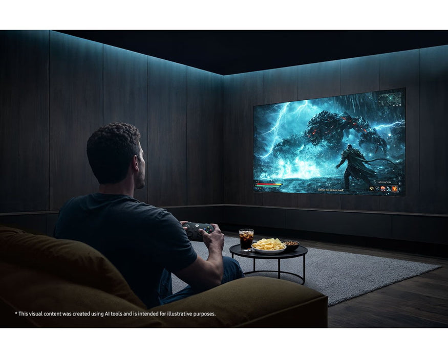 Samsung 65" OLED S90H 4K Vision AI Smart TV – OLED HDR+ NQ4 AI Gen3 Processor, Tizen OS - Factory Refurbished