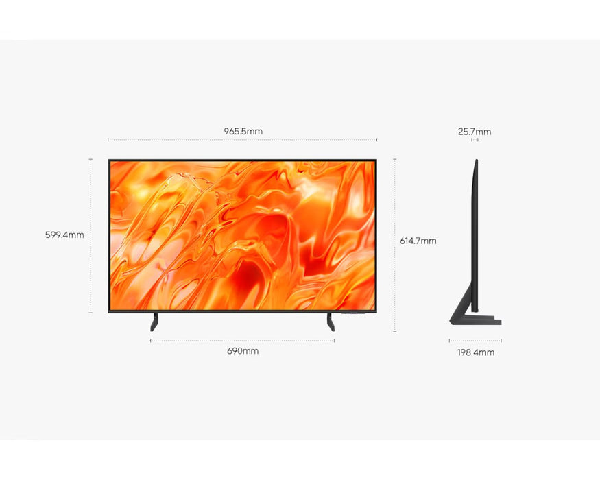 Samsung QN43QN70HAFXZC 43" QN70H Neo QLED 4K Mini LED Smart TV – 2026 - Factory Refurbished