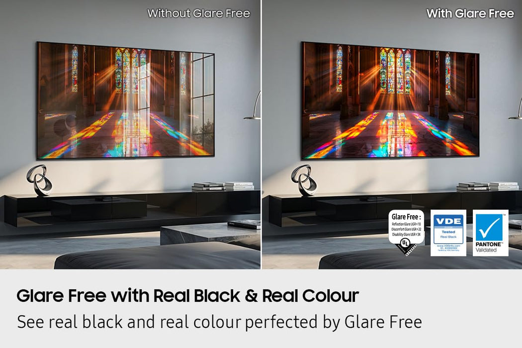 Refurbished (Excellent) - Samsung QN55S90HAEXZC 55" 4K UHD OLED Vision AI Smart TV - 2026