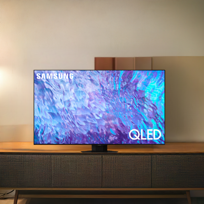 Samsung 50" 4K UHD HDR QLED Smart TV (QN50Q80CAFXZC) - 2023