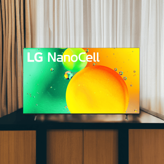 LG 43NANO75UQA LED 4K UHD Smart webOS 22 with ThinQ AI TV