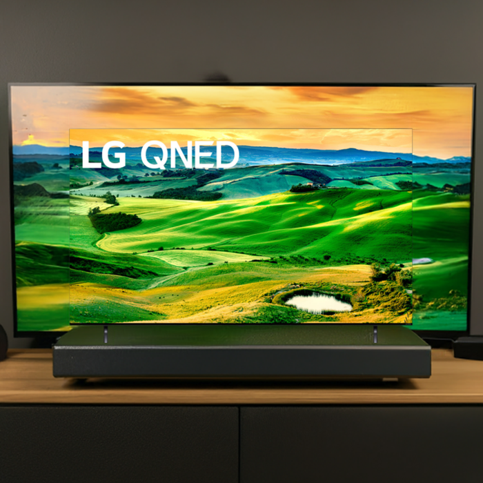 LG 55QNED80UQA 55'' 4K Smart QNED webOS 22 w/ ThinQ AI TV