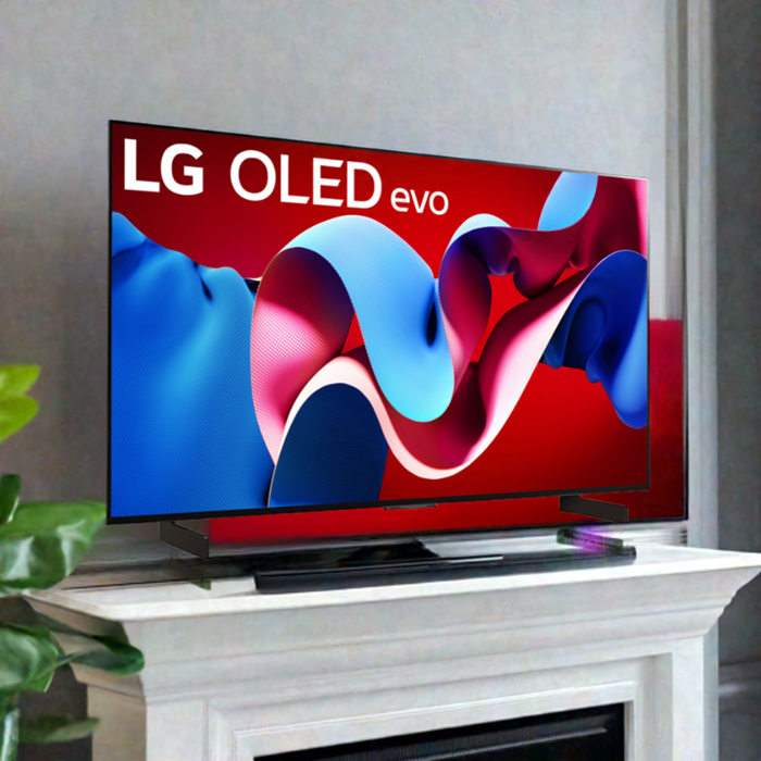 LG OLED42C4PUA 42" 4K UHD HDR OLED Evo webOS Smart TV- 2024