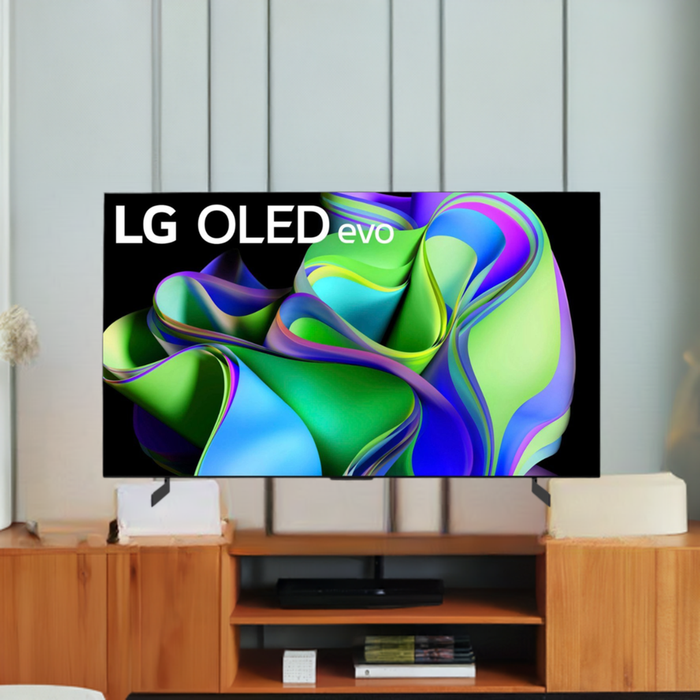 LG OLED48C3PUA 48" 4K UHD HDR OLED webOS Evo ThinQ AI Smart TV - 2023