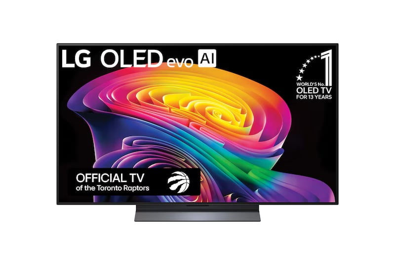 LG OLED evo AI C6 OLED48C6PUA 48" 4K UHD Smart TV with α9 AI Processor Gen8 & 144Hz - Factory Refurbished