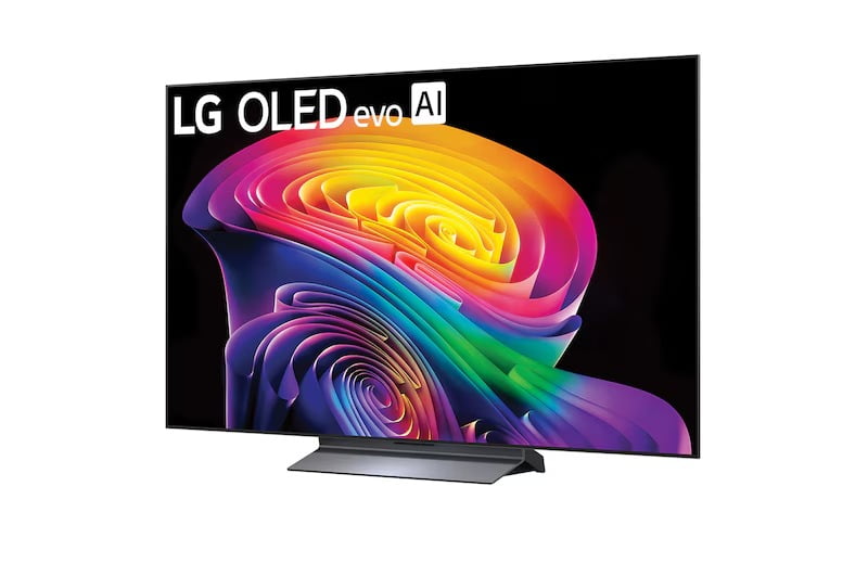 LG OLED evo AI C6 OLED55C6PUA 55" 4K UHD Smart TV with α9 AI Processor 4K Gen8 & OLED evo Technology - Factory Refurbished