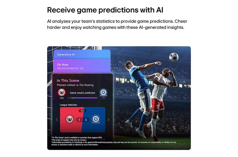 LG Nano AI NU70 50NU700BPUC 50" 4K UHD Smart TV with α7 AI Processor 4K Gen9 & HDR10 Pro - Factory Refurbished