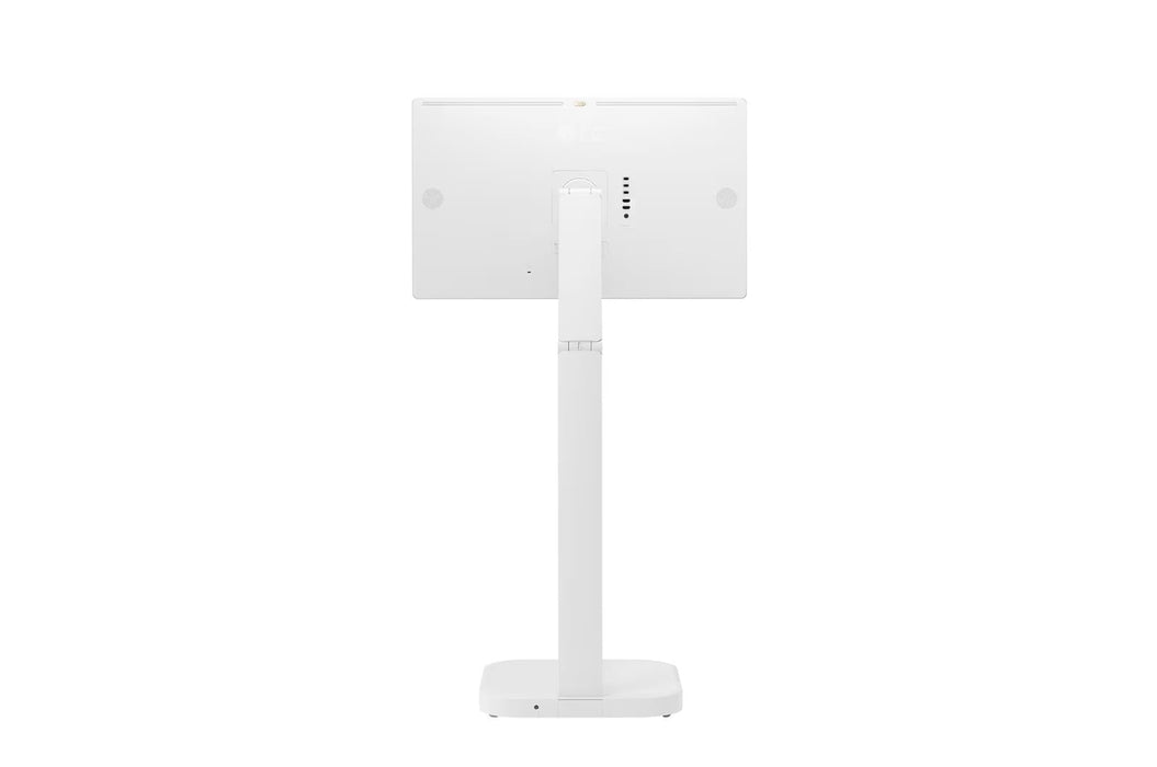 LG 32U889SA-W 31.5" 4K UHD IPS Touchscreen Smart Monitor Swing with Rolling Stand - Factory Refurbished