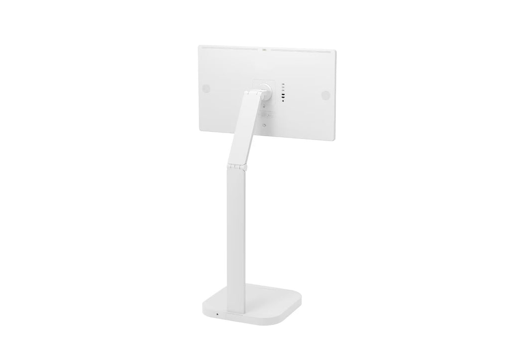 LG 32U889SA-W 31.5" 4K UHD IPS Touchscreen Smart Monitor Swing with Rolling Stand - Factory Refurbished
