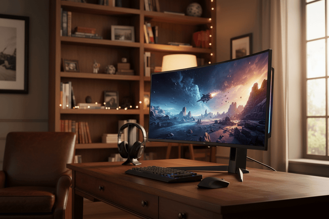 LG 45GS96QB-B 45" UltraGear OLED Curved Gaming Monitor