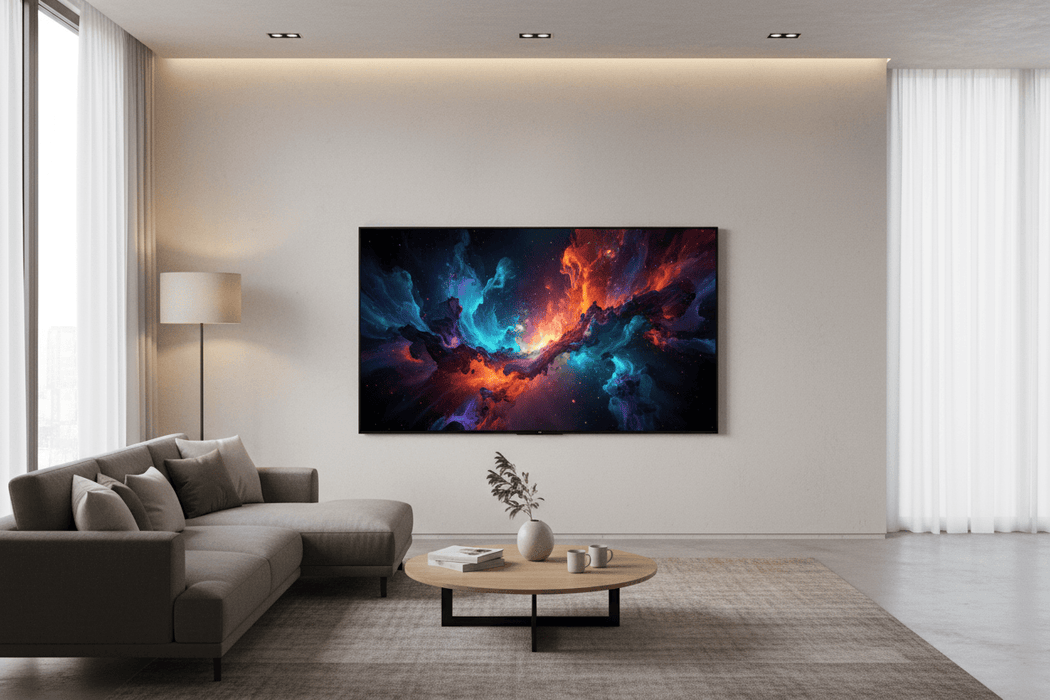LG OLED65G5WUA 65" TV in living room