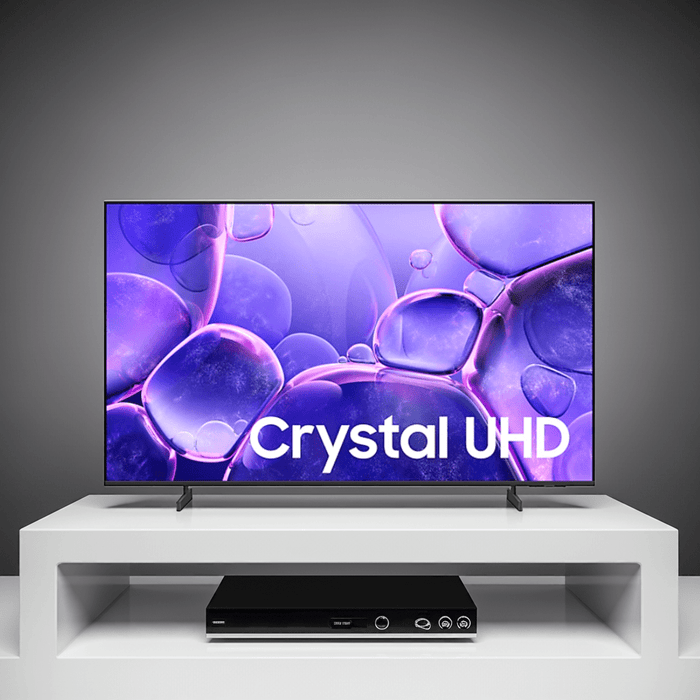 Samsung UN43U8000FFXZC 43" 4K UHD HDR LED Tizen OS Smart TV - 2025