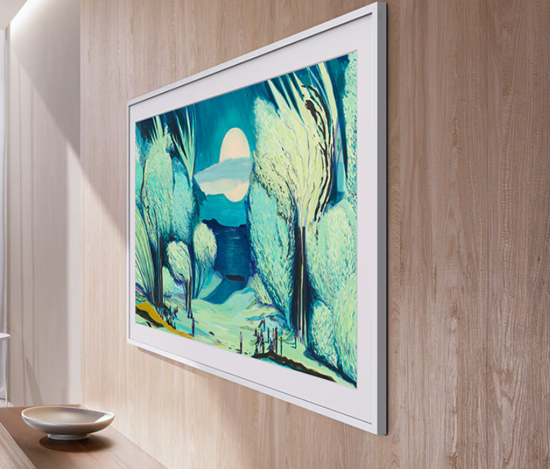 Samsung QN55LS03FAFXZC 55″ The Frame QLED 4K Art Mode Smart TV – 2025 (Wall Mount Included)