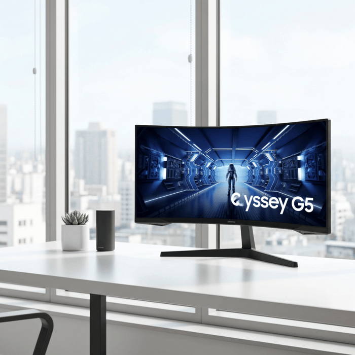 Samsung LC34G55TWWNXZA 34" Odyssey G5 WQHD 165Hz Curved VA LED Gaming Monitor