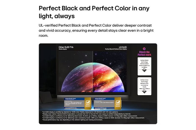 LG OLED55B6GUA 55" OLED 4K Smart TV – α8 AI Processor 4K Gen3, Dolby Vision, webOS 26 – Factory Refurbished