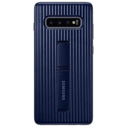 Samsung EF-RG975CBEGCA Protective Standing Fitted Hard Shell Case for Galaxy S10+ - Navy (New Others)