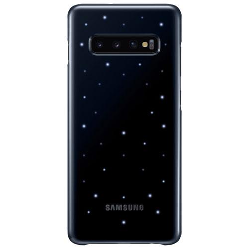 Samsung EF-KG975CBEGCA LED Fitted Soft Shell Case for Galaxy S10+ - Black (New Others)