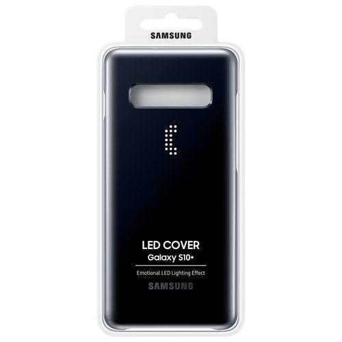 Samsung EF-KG975CBEGCA LED Fitted Soft Shell Case for Galaxy S10+ - Black (New Others)