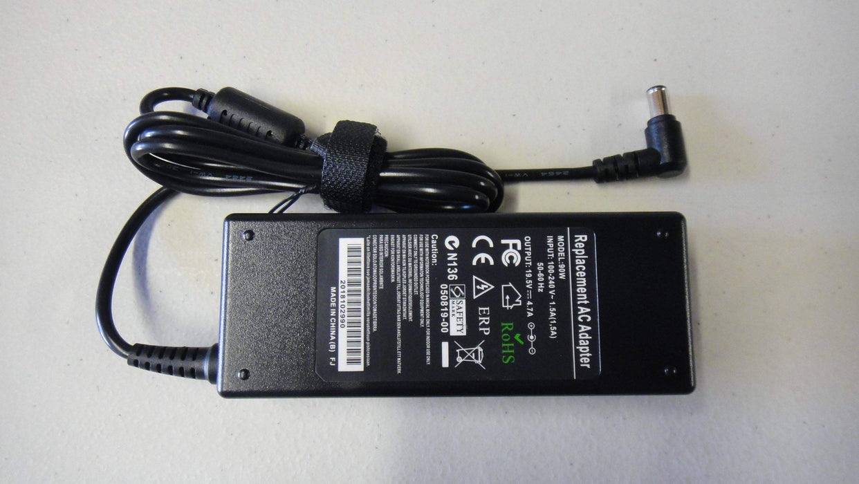 Laptop AC adapter 19V 3.42A DC 5.5*1.7 Replacement