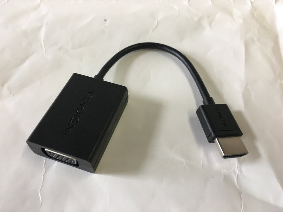 Insignia NS-PG95503-C 12.7cm (5 in.) HDMI to VGA Adapter (open box)