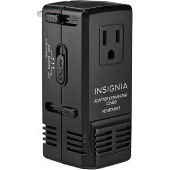 Insignia NS-MTA1875-C All-in-One Travel Adapter/Converter (Open Box)