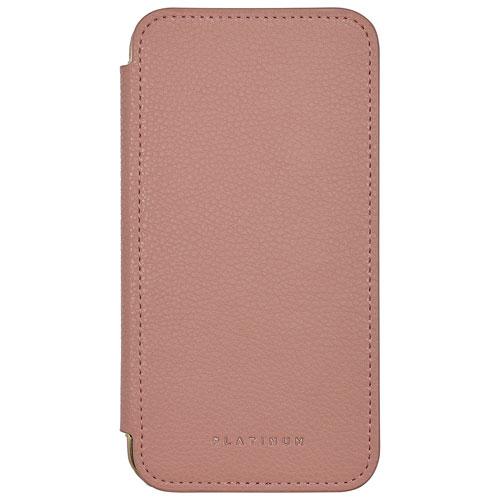 Platinum Series PT-MAXWFP-C Fitted Hard Shell Folio Case for Apple iPhone X - Deep Pink (New Other)