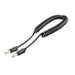 Insignia Audio/Video Accessories Insignia NS-MAUX9-C 2.74m (9 ft.) 3.5mm Coiled Auxilliary Cable (Open Box)