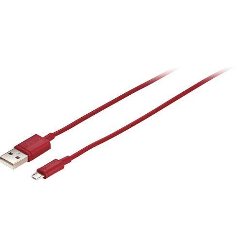 Insignia Cables/Connectors Insignia NS-MC6-C 0.91m (3 ft.) micro USB Cable – Red (Open Box)