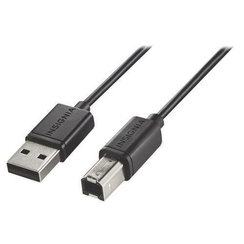Insignia Cables/Connectors Insignia NS-PU105AB-C 3m (10 ft.) USB A/B Cable (Open Box)