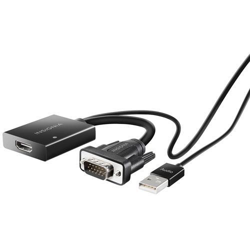 Insignia Cables/Connectors Insignia NS-PV8795H-C VGA to HDMI Adapter (Open Box)