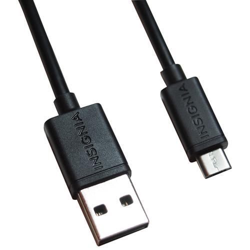Insignia Cables/Connectors Insignia NS-TMCDT2-C 1.2m (4 ft.) Micro USB Sync/Charger (Open Box)