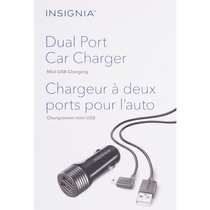 Insignia Cell Phone Accessories Insignia NS-DDC01-C Dual USB Universal Car Charger (OpenBox)