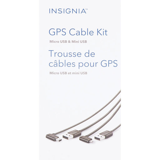 Insignia Cell Phone Accessories Insignia NS-GMMC01-C 1.2m (4 ft.) Mini & Micro USB Cable - Black  (OpenBox)