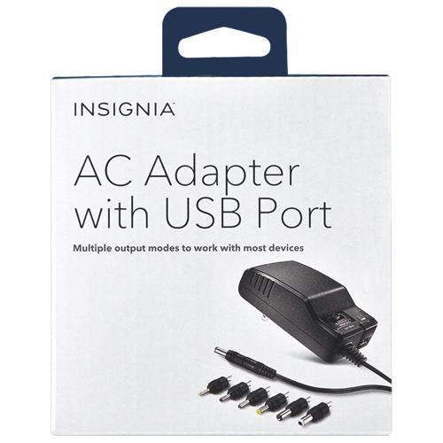 Insignia Electronics/Other Insignia NS-AC1200-C Universal AC Adapter with USB port
